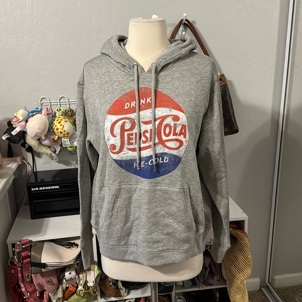 NWT Grey H&M x Pepsi Hoodie